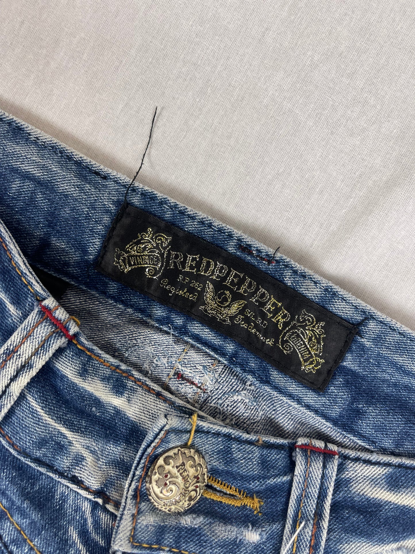 Red Pepper Japanese bootcut denim