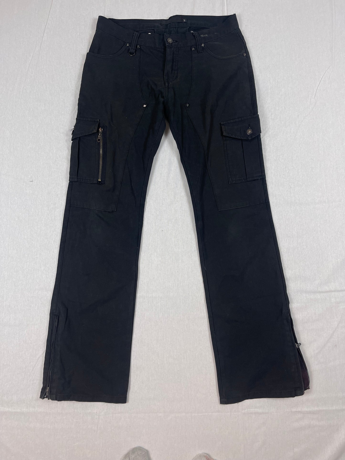 FUGA Japanese Flared cargo pants (W32/ M)