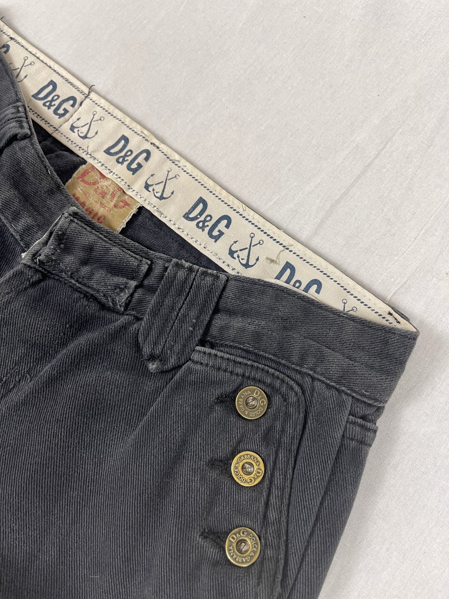 Dolce Gabbana Straight leg denim (W30)