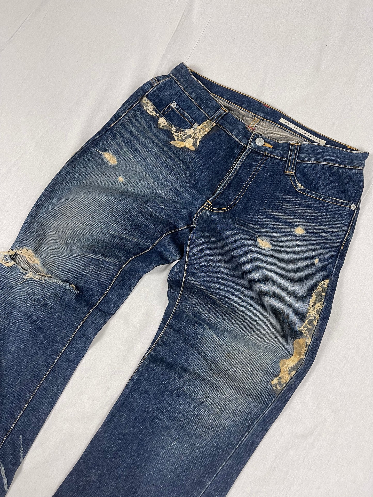 Sunaokuwahara distressed denim (W30/ M)
