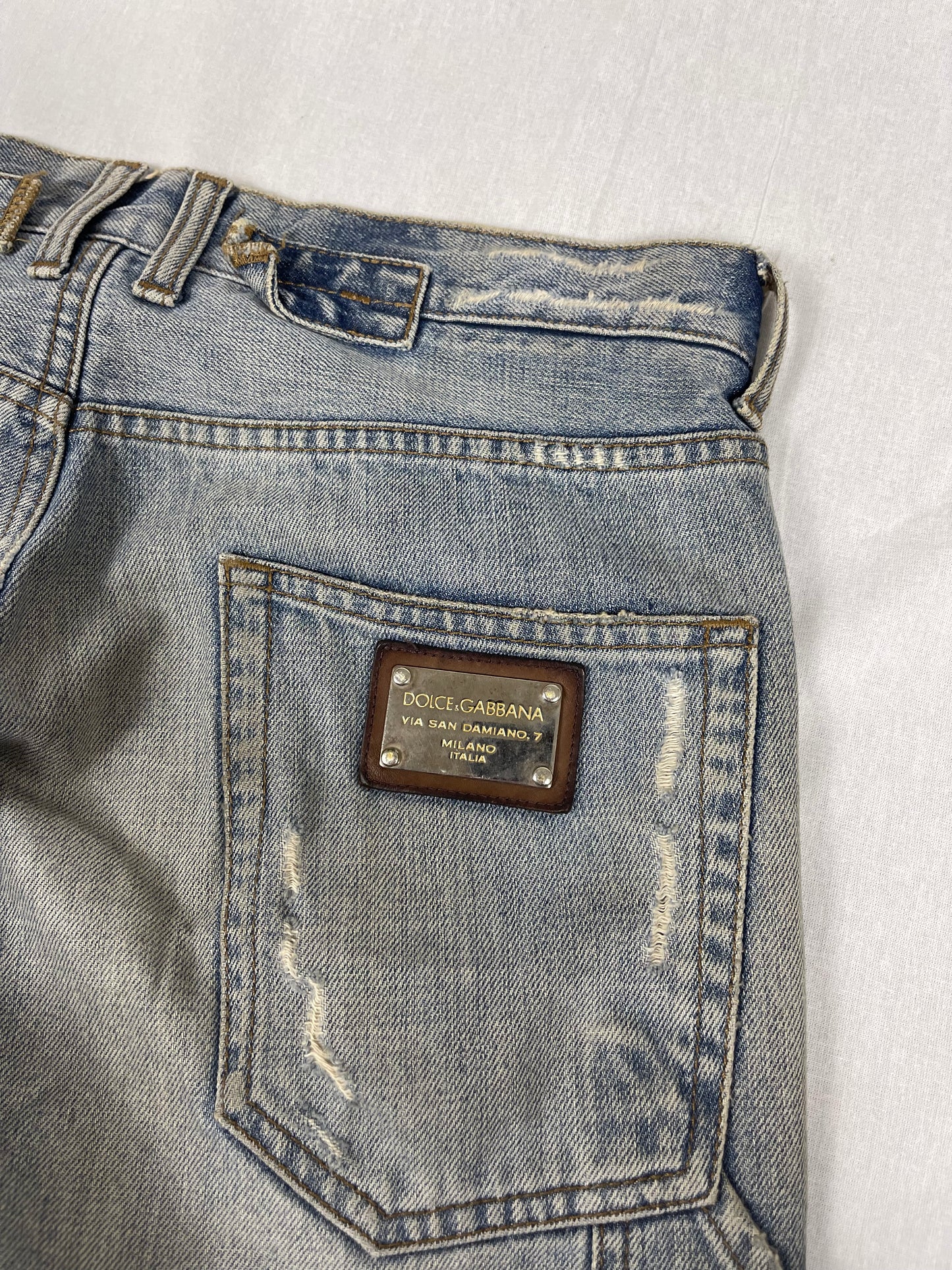 Dolce Gabbana Straight leg denim (W32/ M)