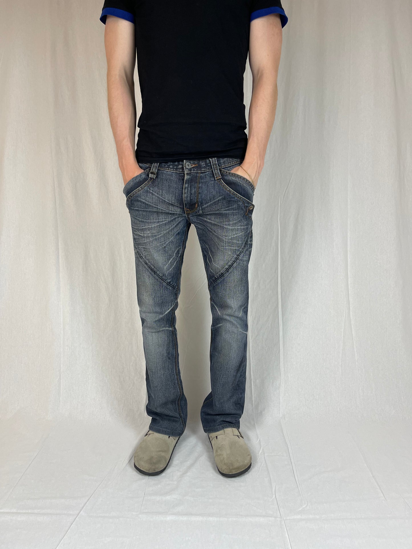 Nicole Club Japanese Straight leg denim (W32/ s-M)