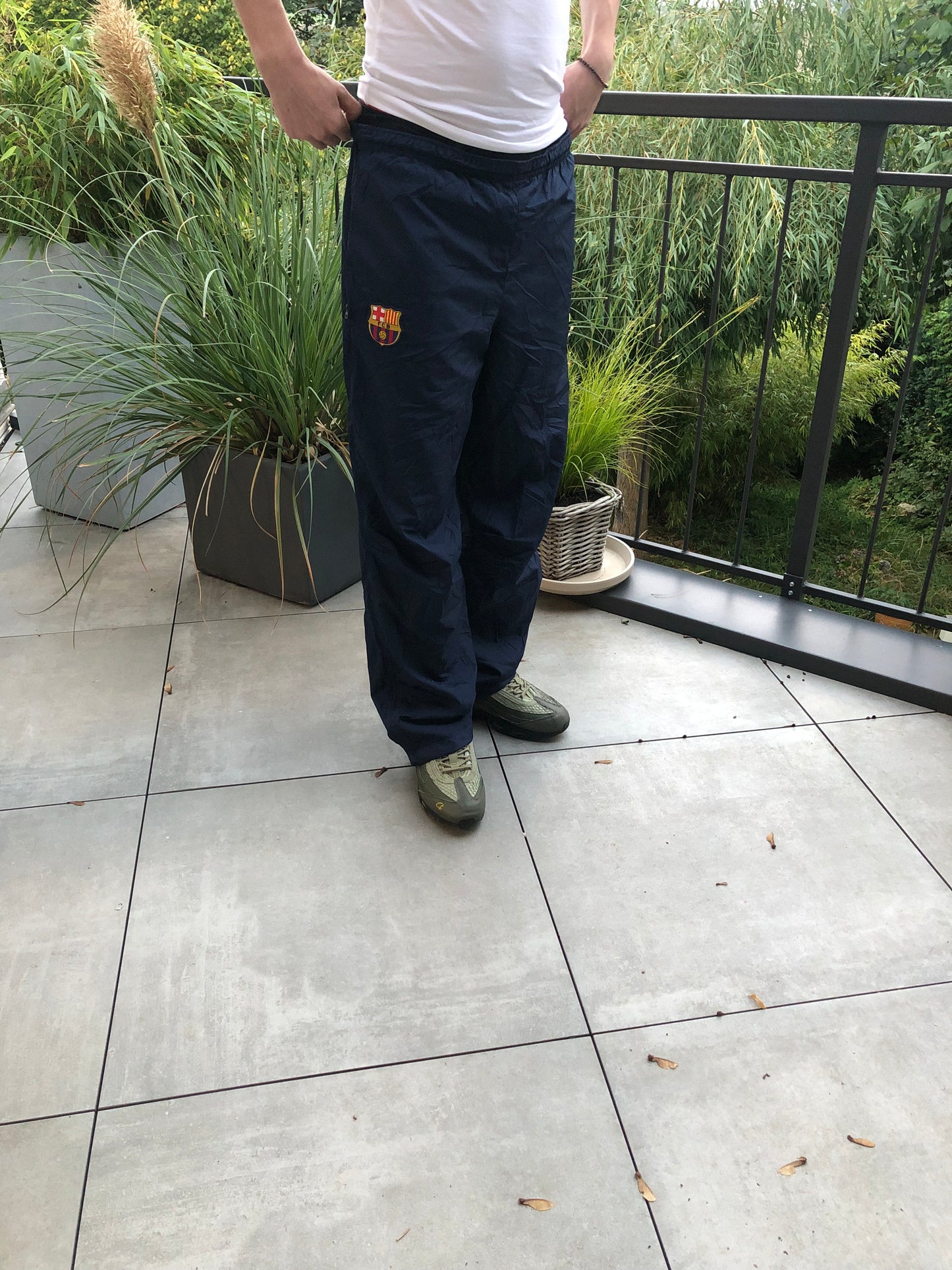 Vintage Nike Barcelona baggy Trackpants (L)
