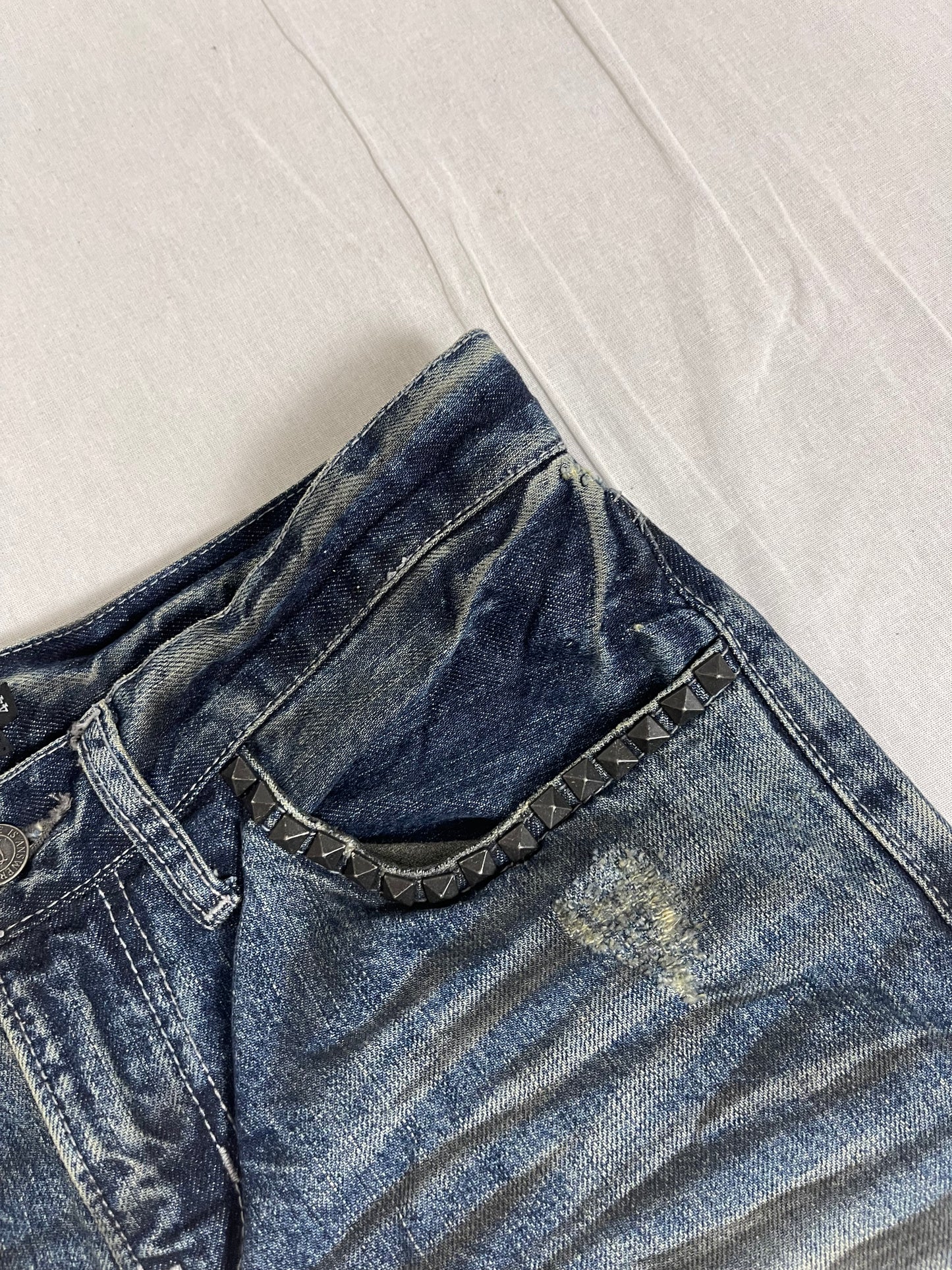 Japanese cavaria faded bootcut denim (W30/ M)