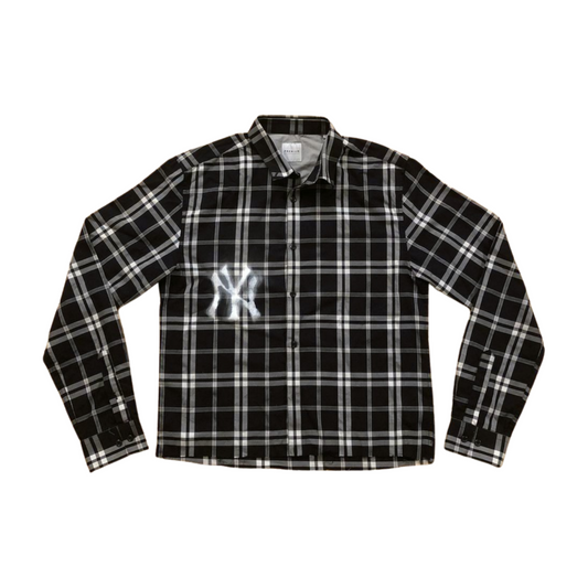Vintage customized cropped NY Flanell shirt (M)