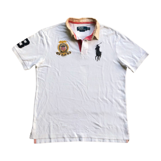 Vintage Ralph Lauren big pony Polo Shirt (L)