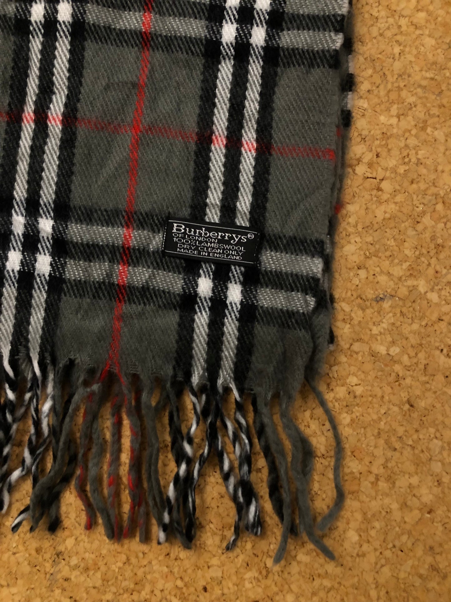 Vintage Burberry scarf