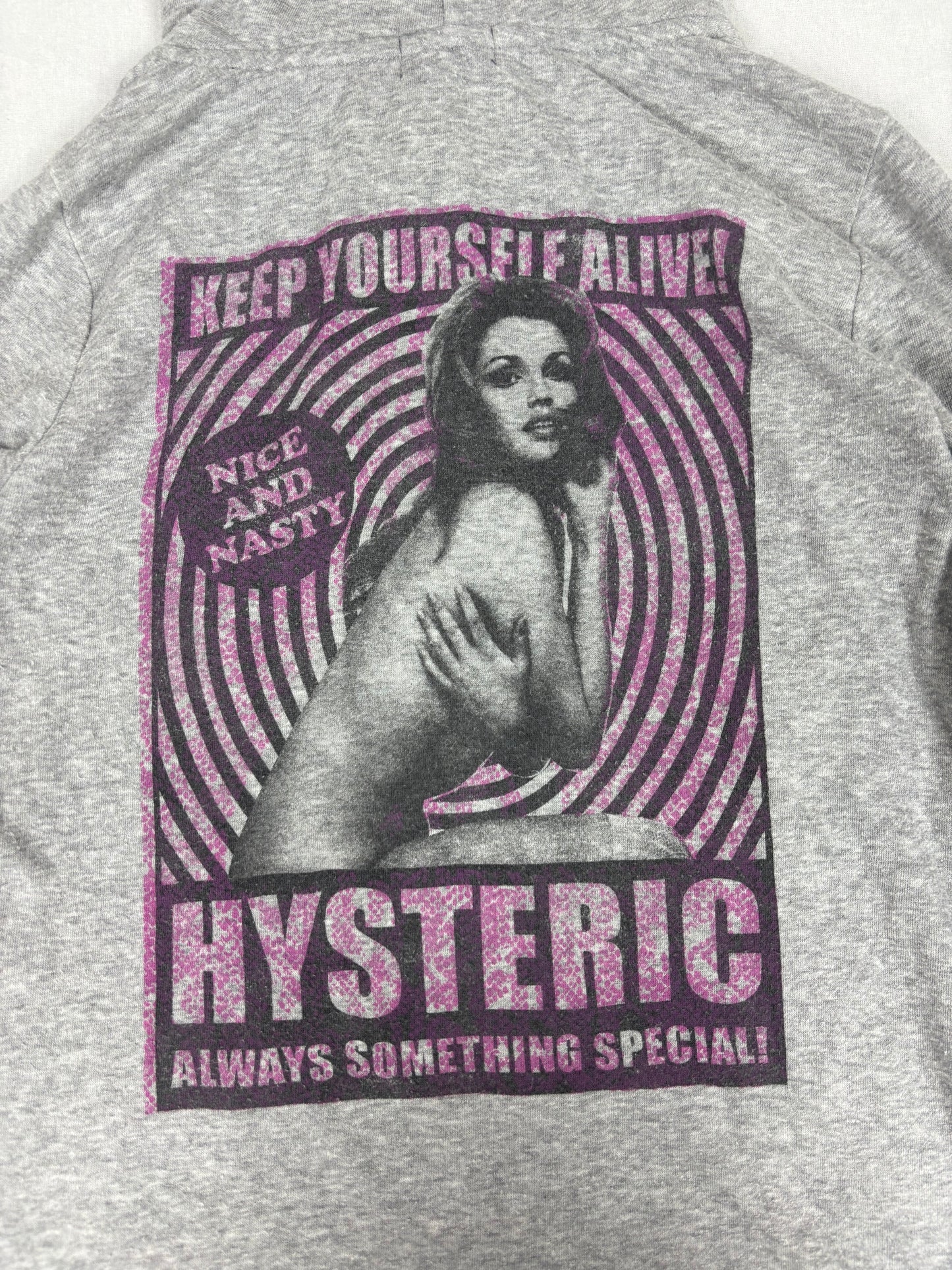 2000s Hysteric Glamour Iconic Girl zip Hoodie (s)