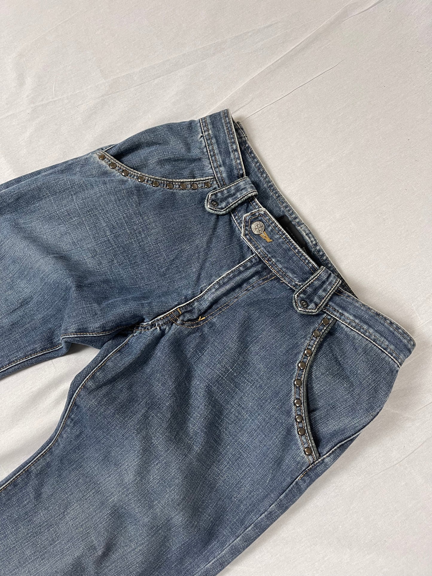 Schlussel leather Pocket Jeans (W32/ M)