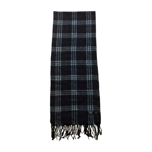 Vintage Burberry scarf grey