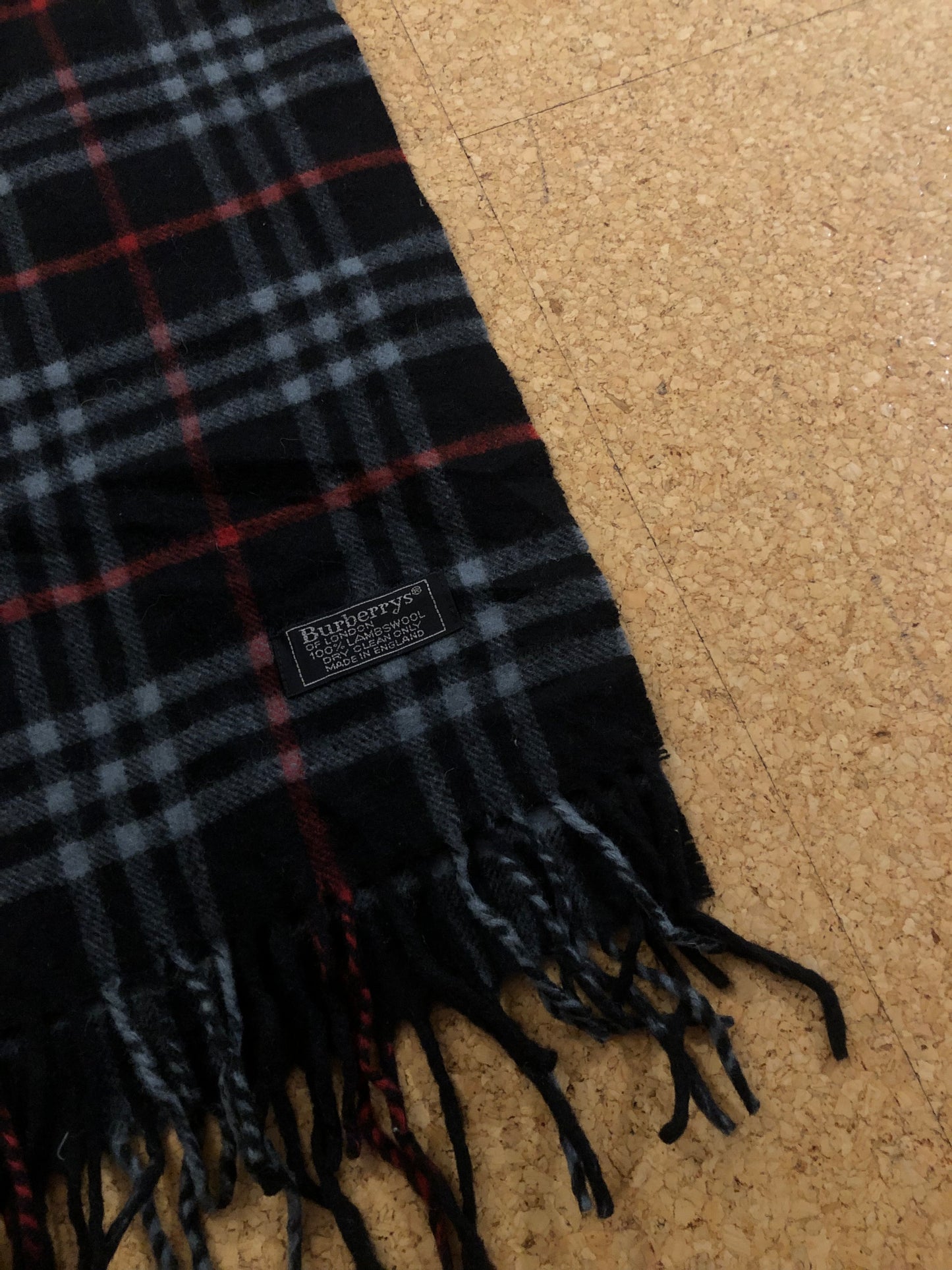 Vintage Burberry scarf