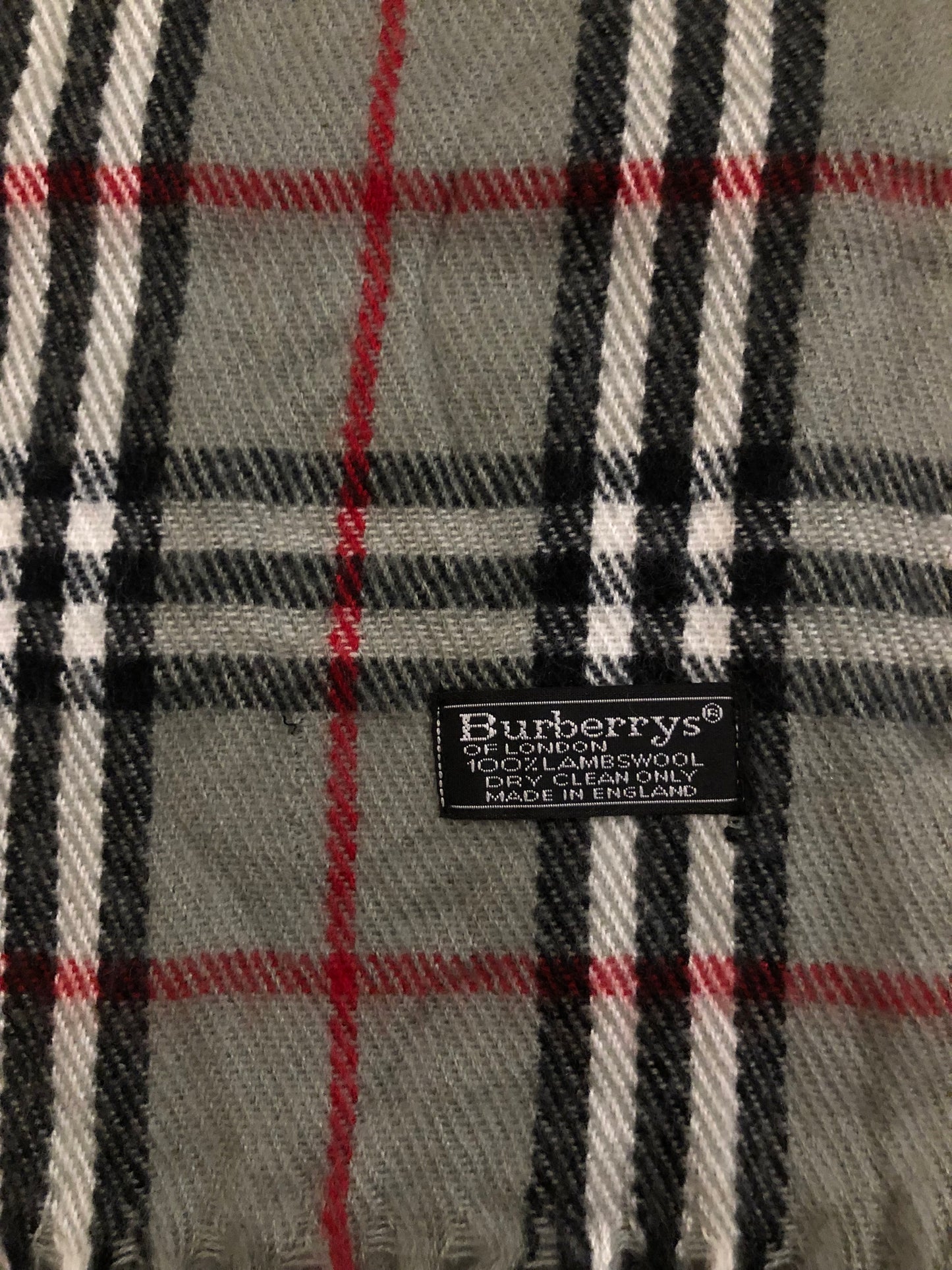 Vintage Burberry scarf