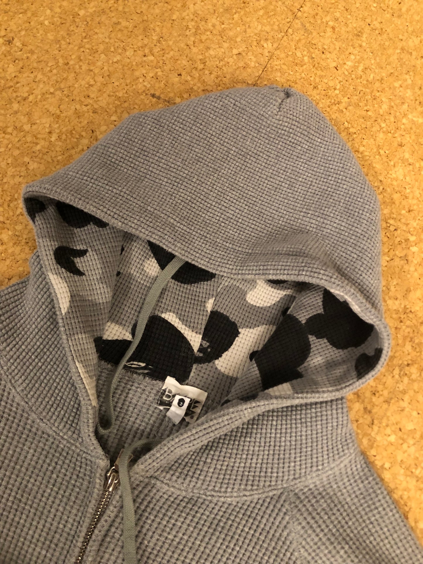 Bapesta knit hoodie (L)