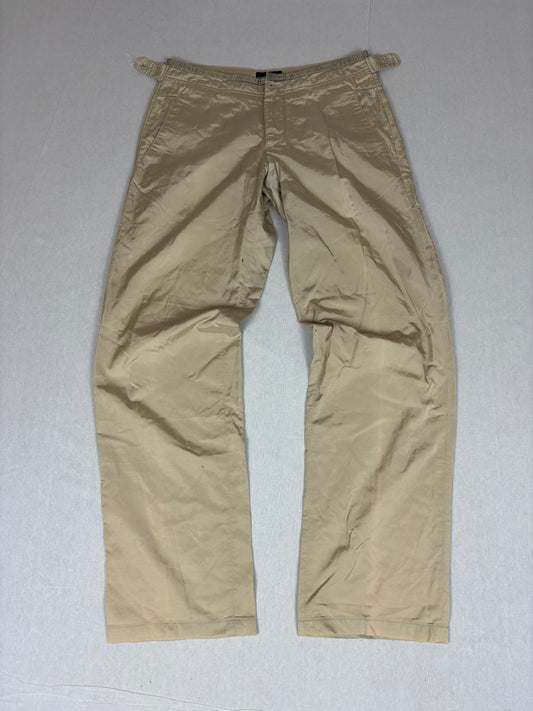 2000s Emporio Armani golden Pants (W30)