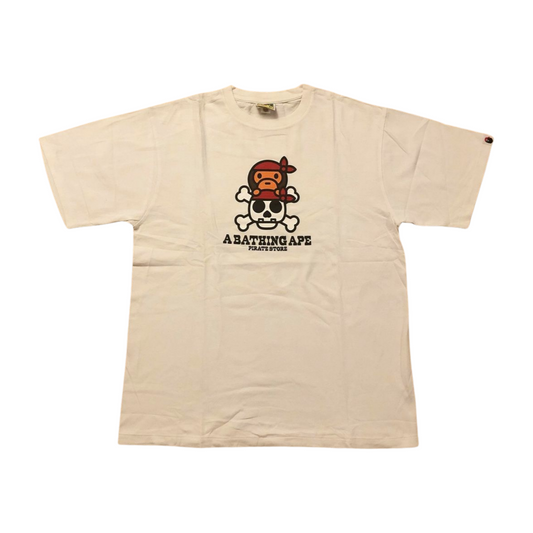 T-shirt pirate vintage Bape Baby Milo (Xl)