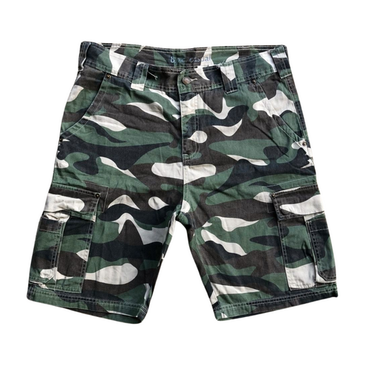 Vintage camo Baggy Jort (W32/ M)