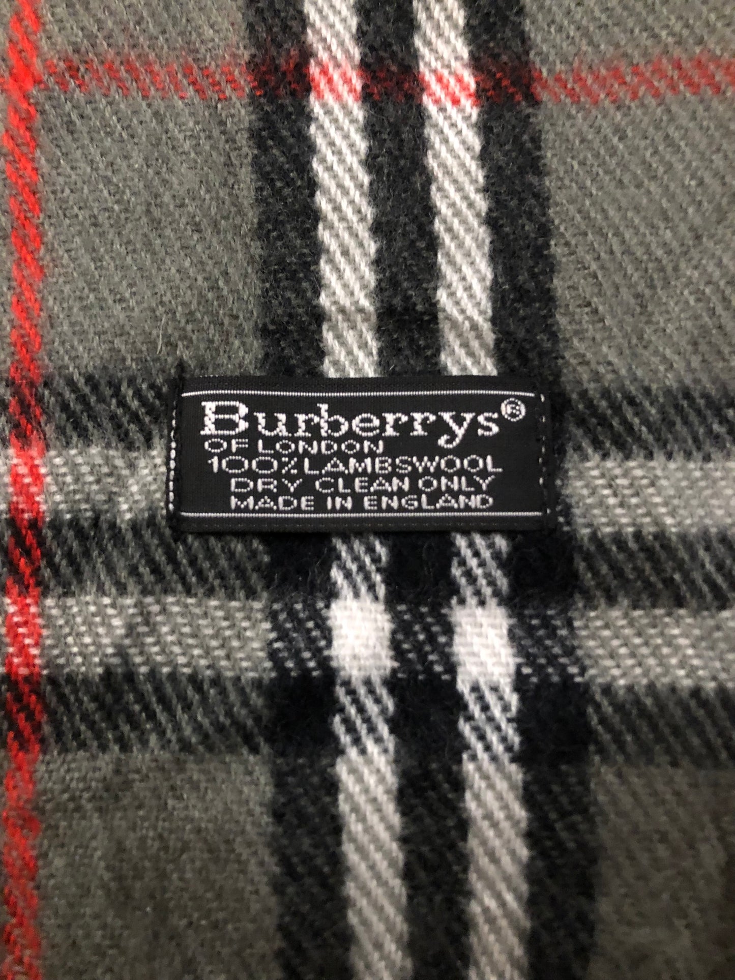 Vintage Burberry scarf