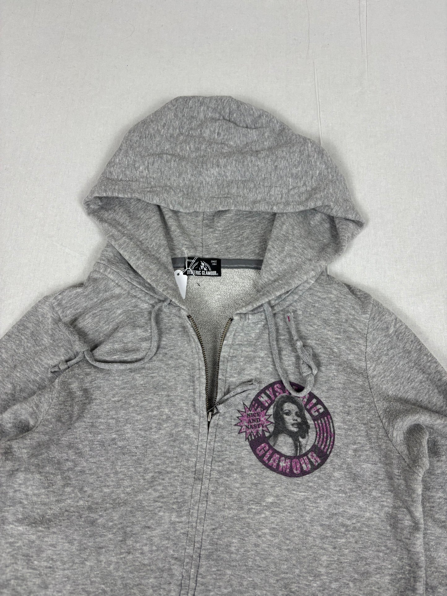2000s Hysteric Glamour Iconic Girl zip Hoodie (s)