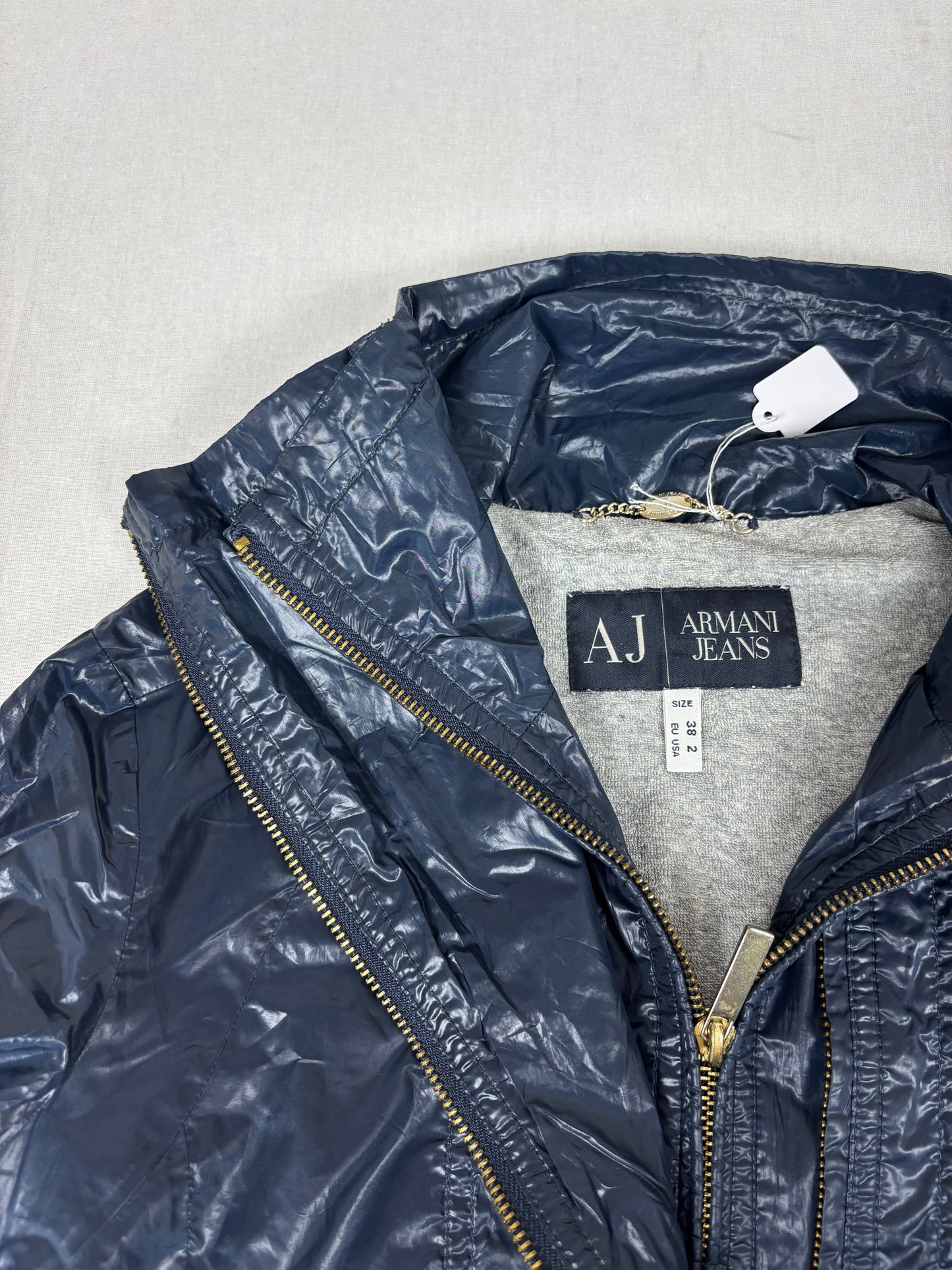2000s Armani Jeans asymmetric Jacket (s Woman)