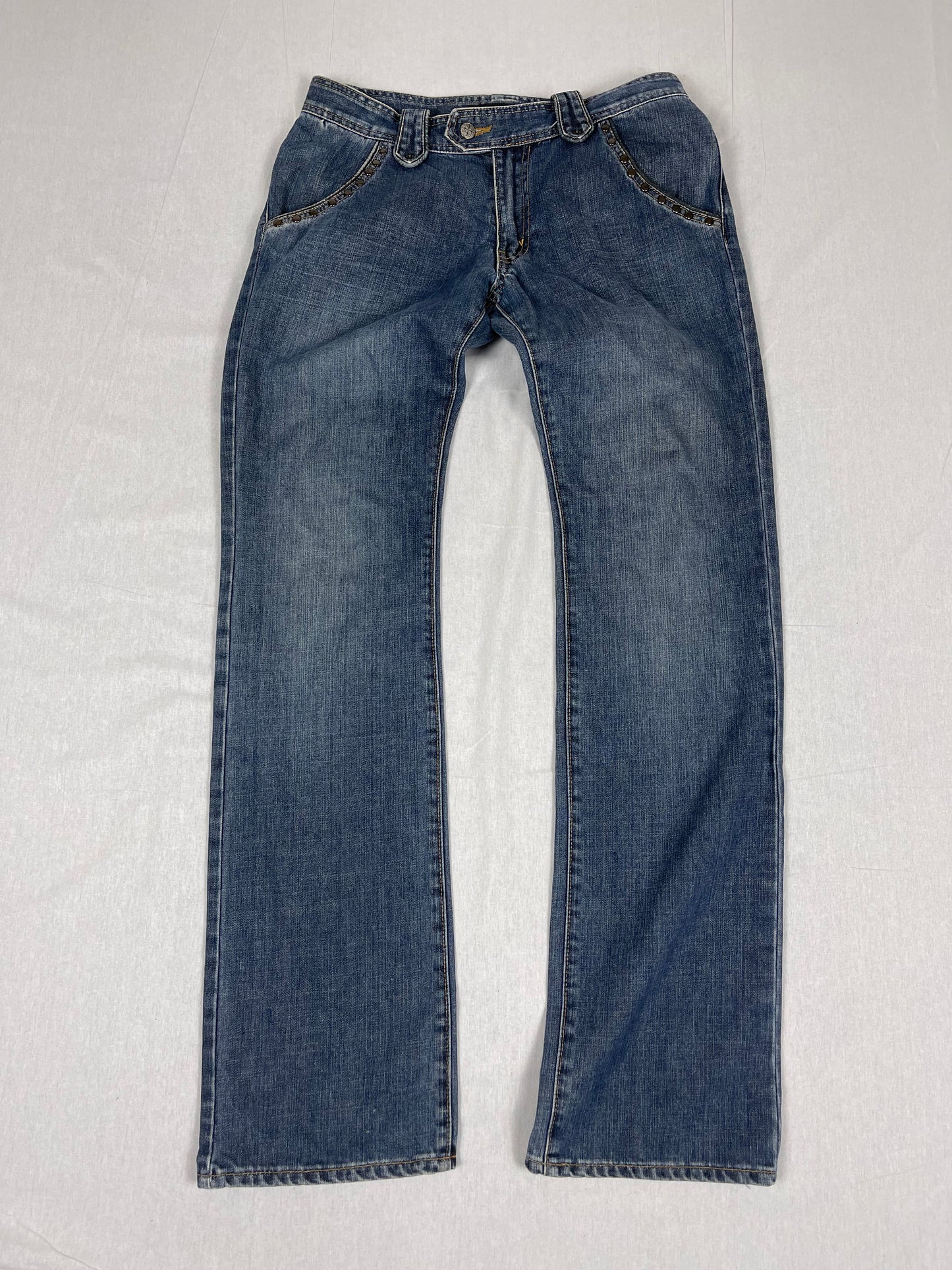 Schlussel leather Pocket Jeans (W32/ M)