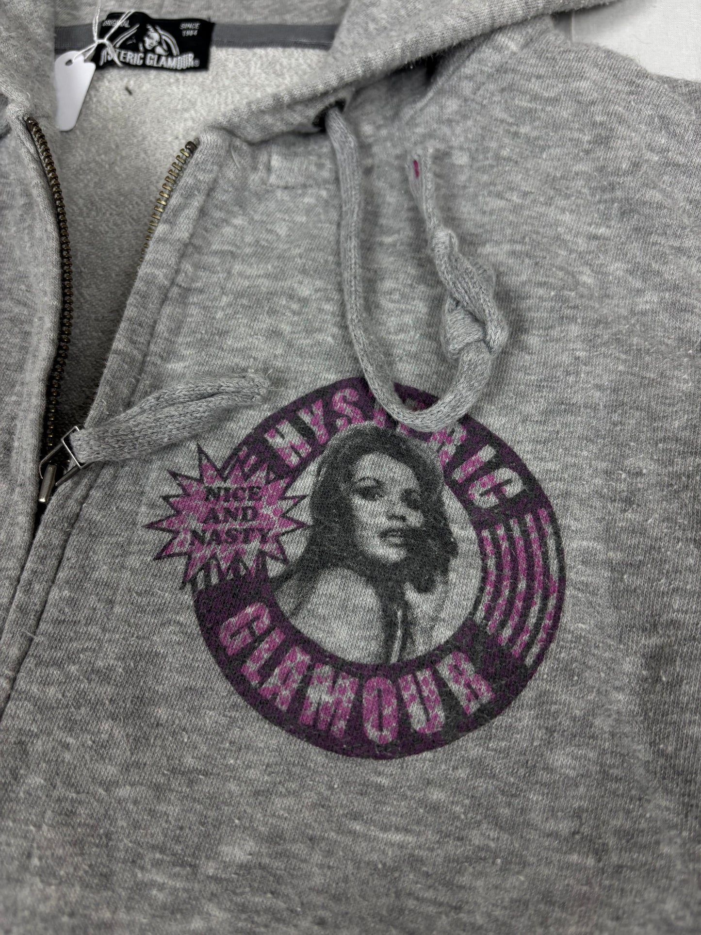 2000s Hysteric Glamour Iconic Girl zip Hoodie (s)