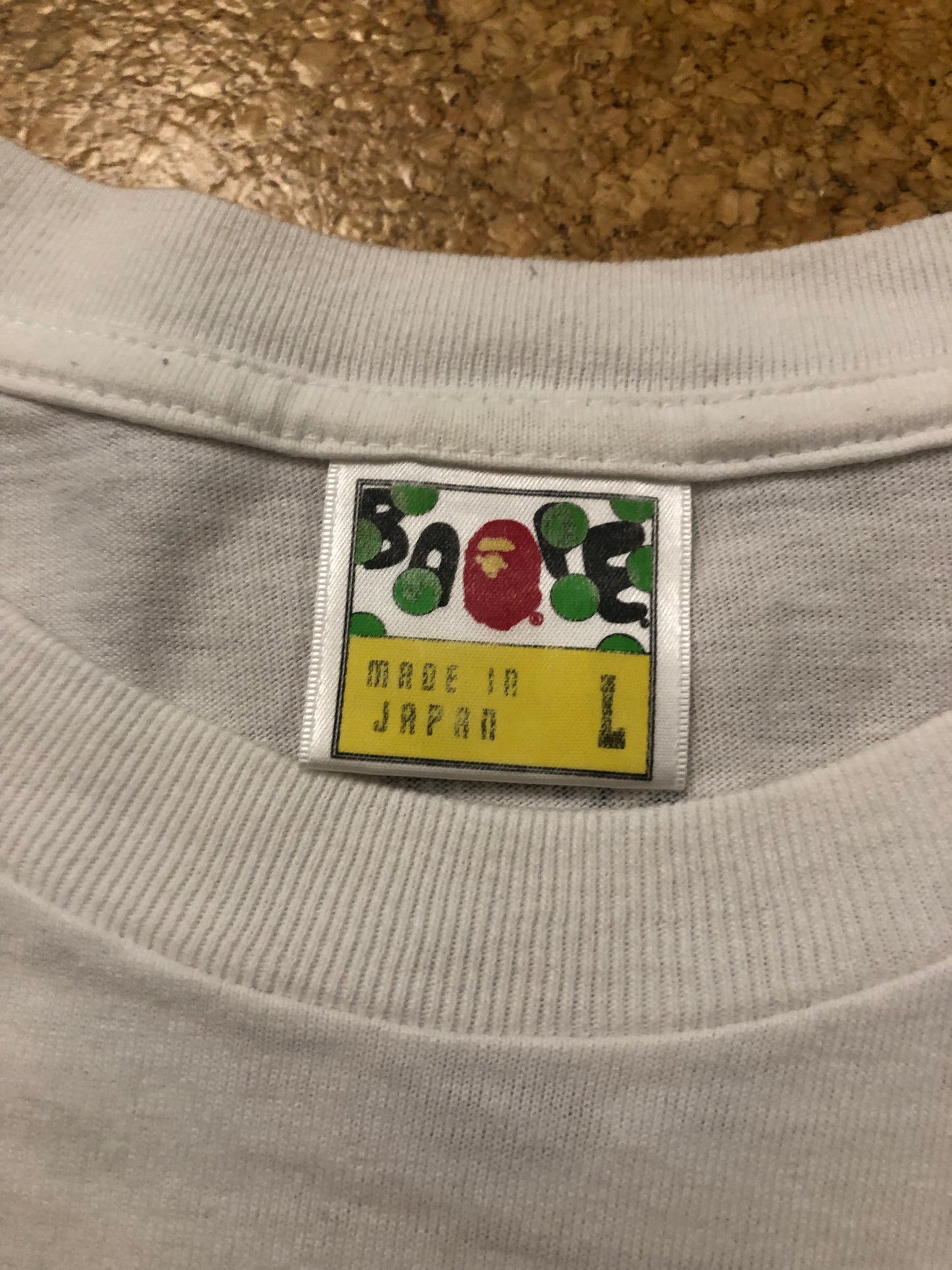vintage Bape bébé Milo Tee (L)