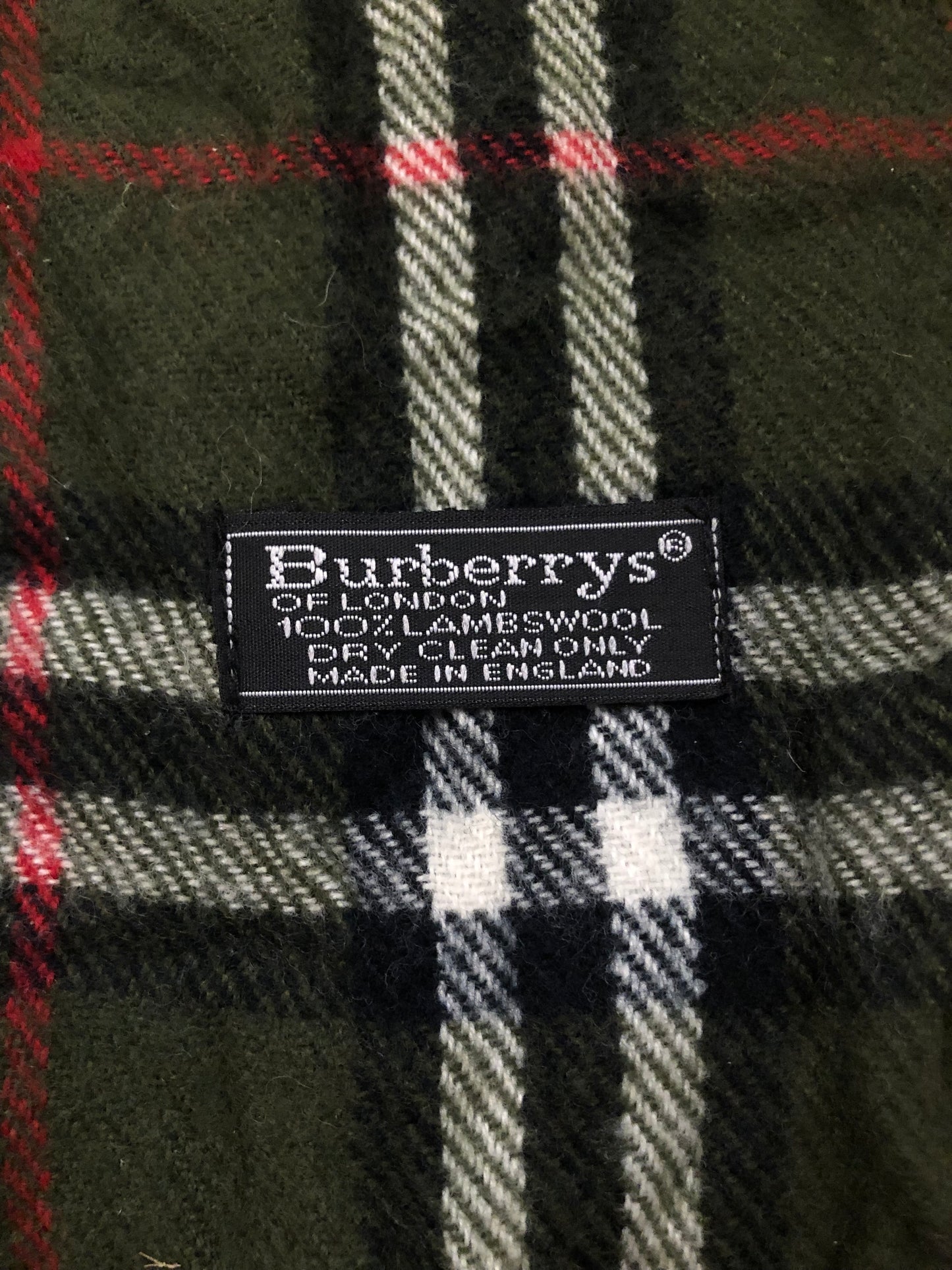 Vintage Burberry scarf