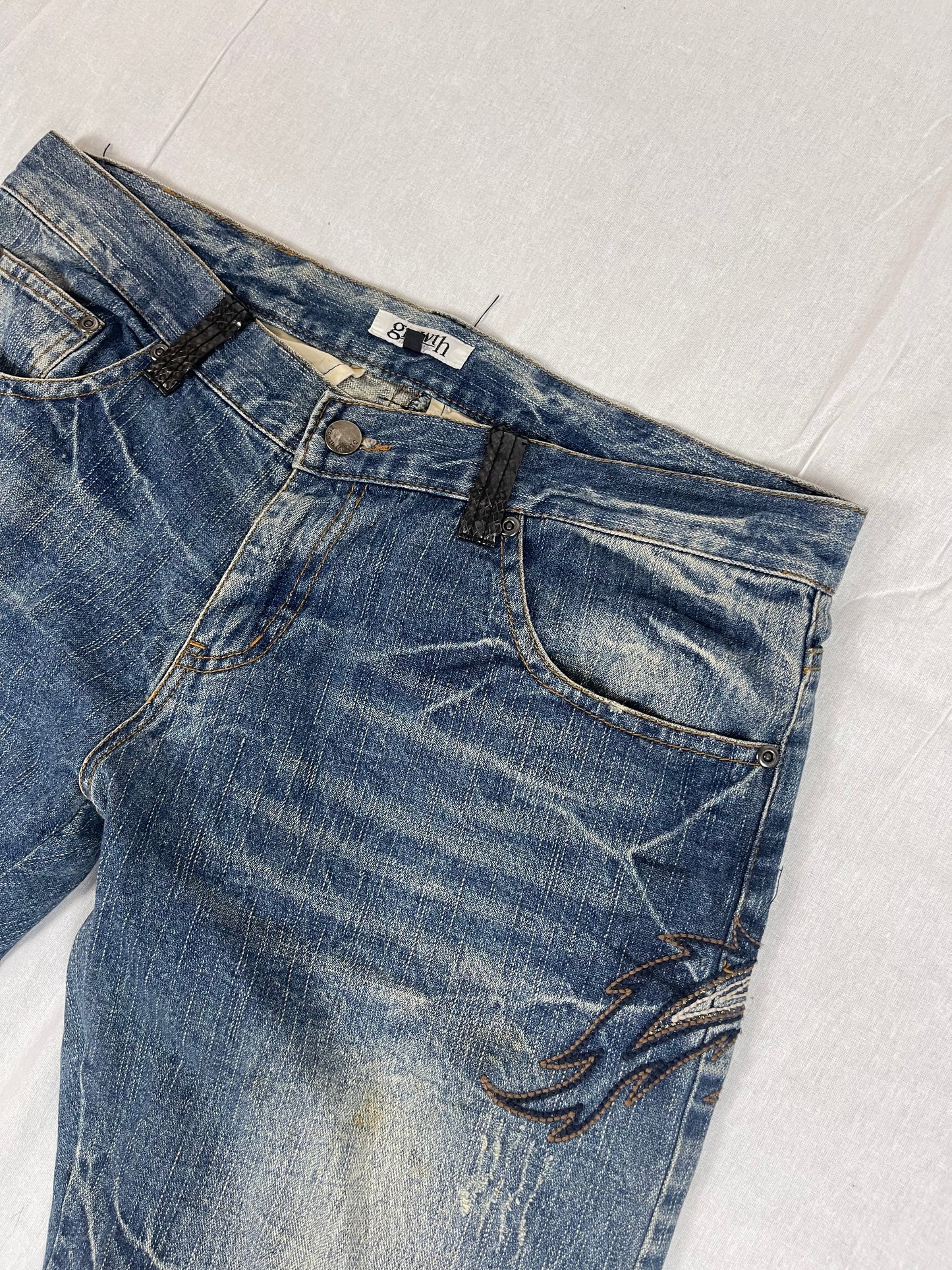 Growth japanese bootcut denim Jeans (W36/L)