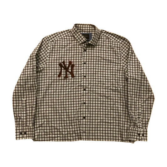 Vintage customized cropped NY Flanell Shirt (L)