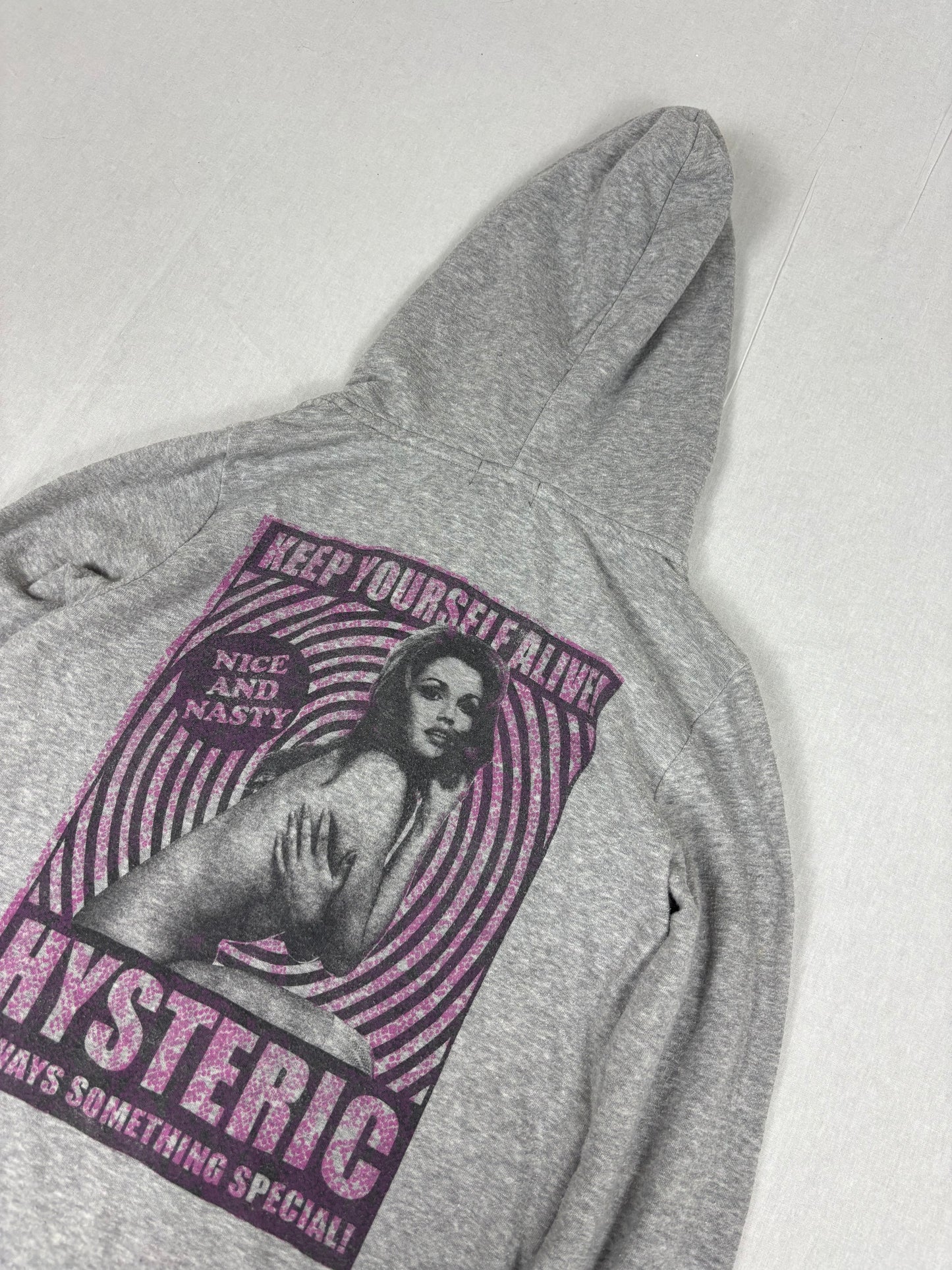 2000s Hysteric Glamour Iconic Girl zip Hoodie (s)