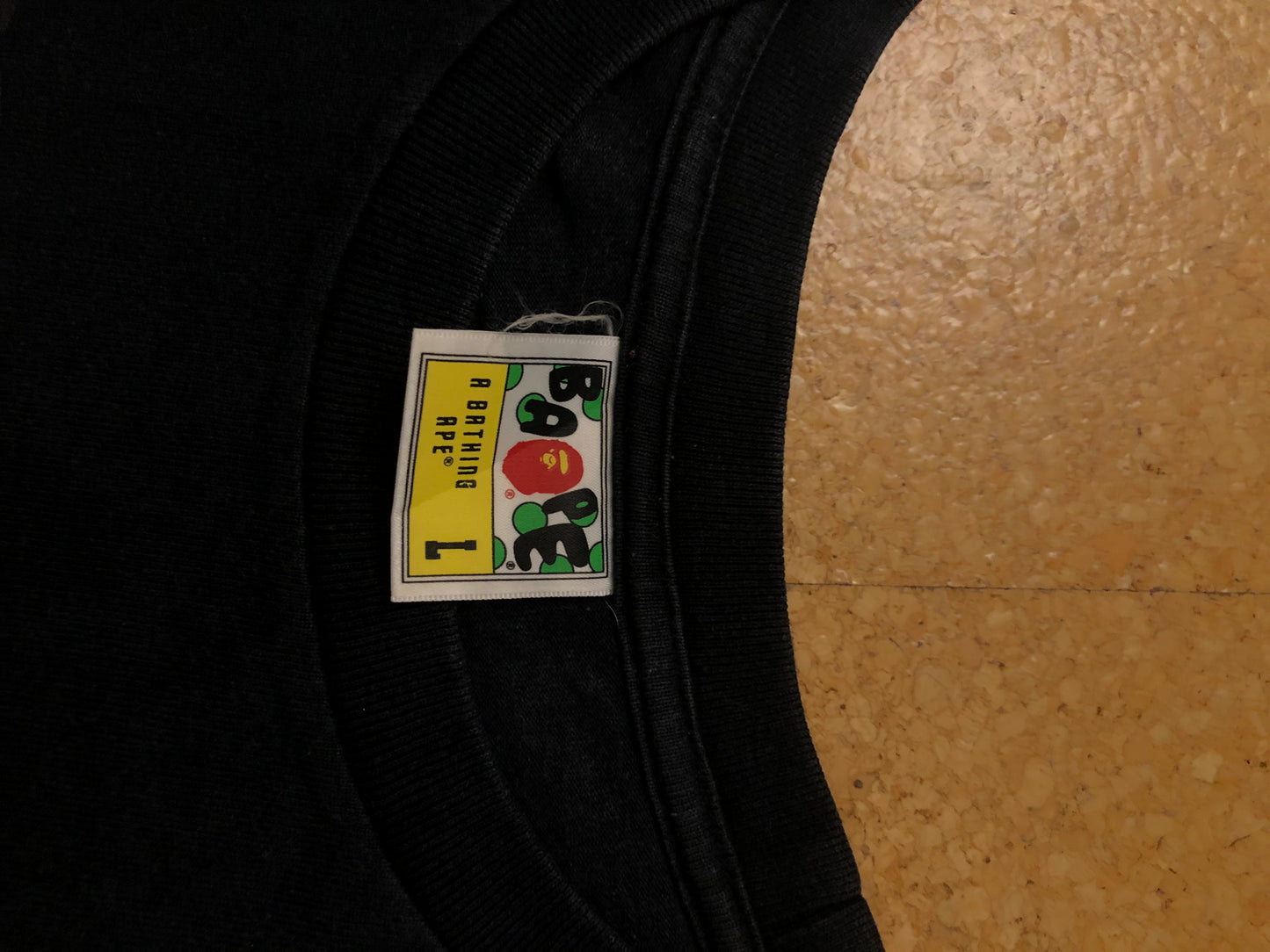 Vintage Bape Baby Milo pirate Tee (L)