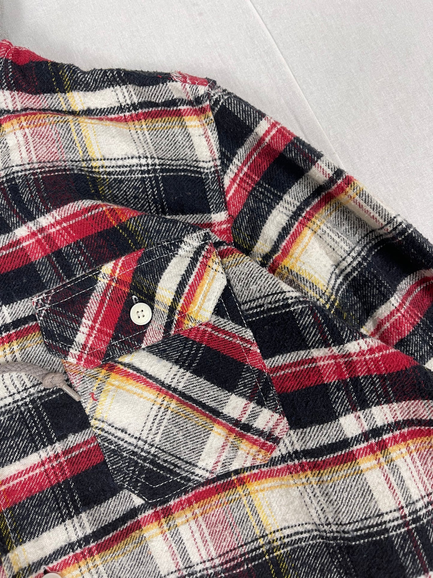 Beams flanell Hoodie (M)