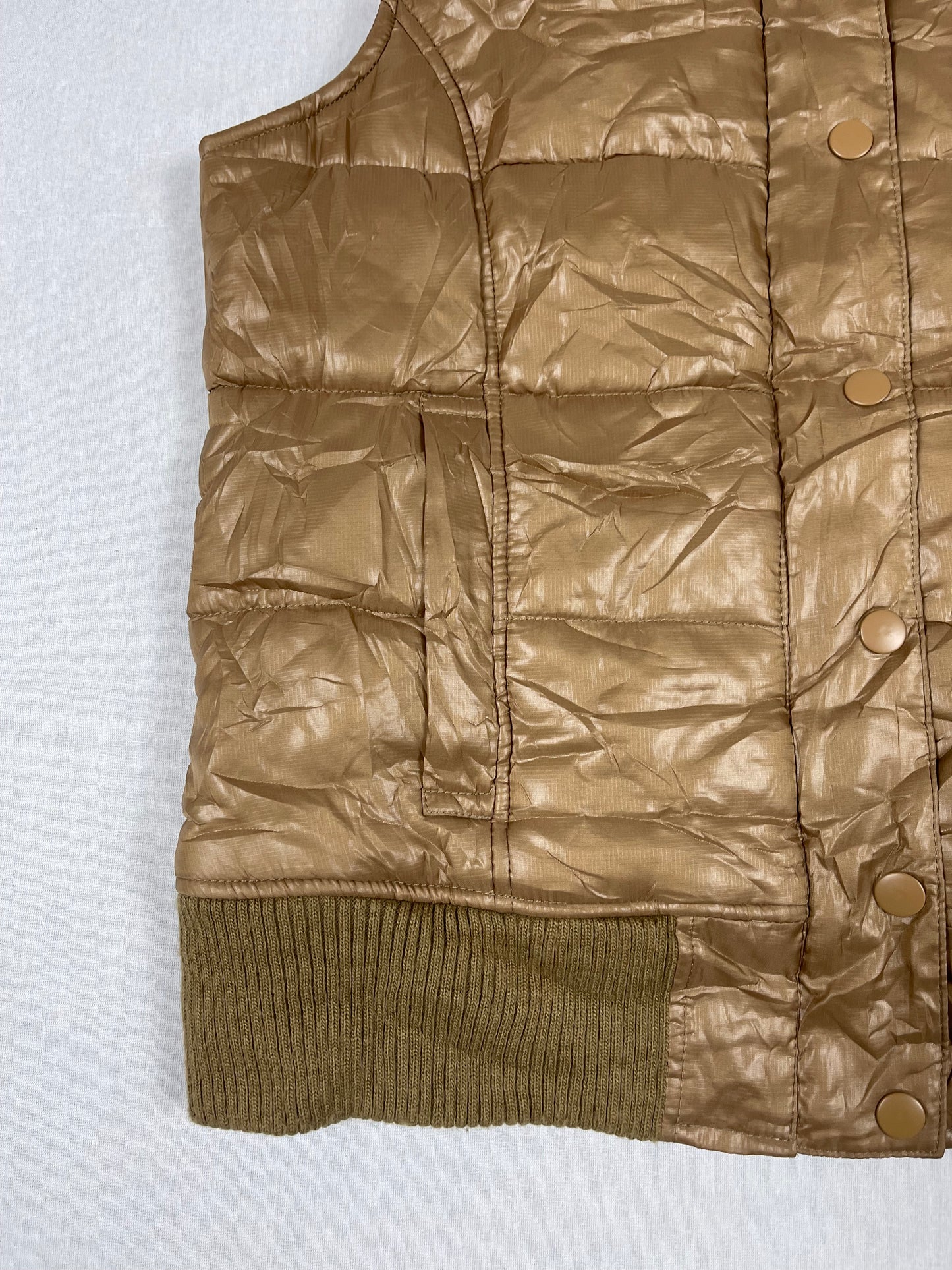 Y2k Weste mit fellkapuze Woman (s)