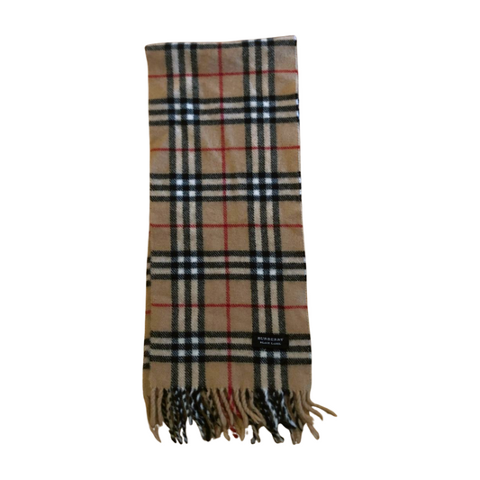 Vintage Burberry scarf beige
