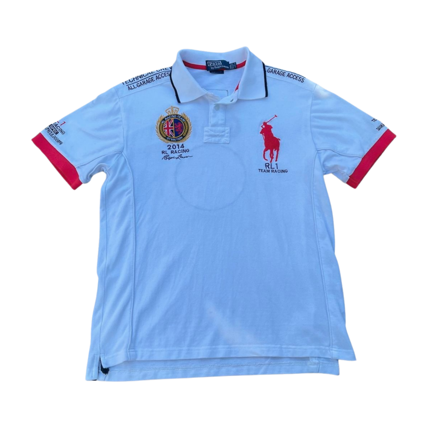 Ralph Lauren GBR Racing Big Pony Polo (M)