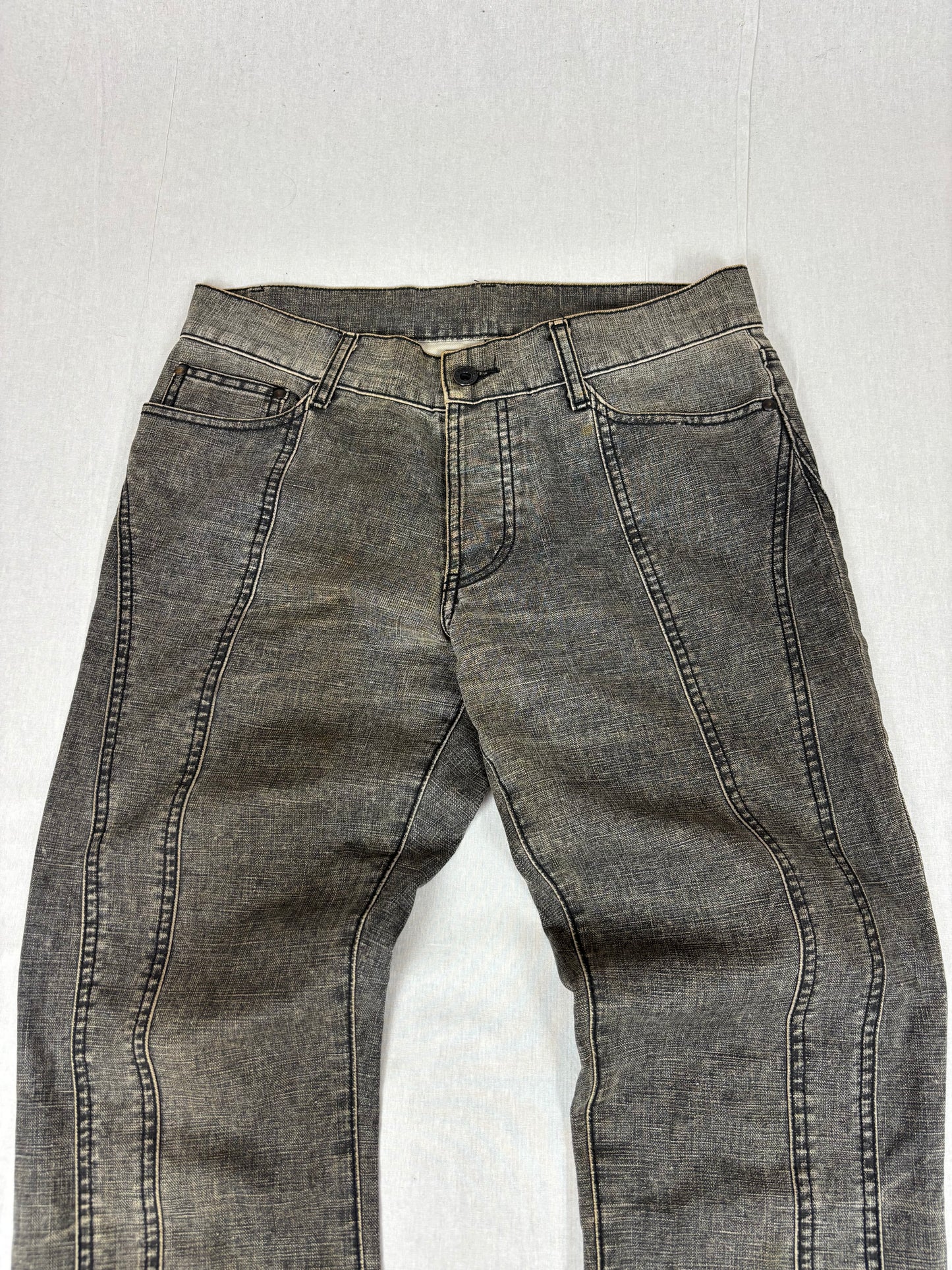 2000s 5351 pour les hommes panelled pants (w30)