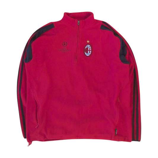 Ac-Milan half zip fleece (L)