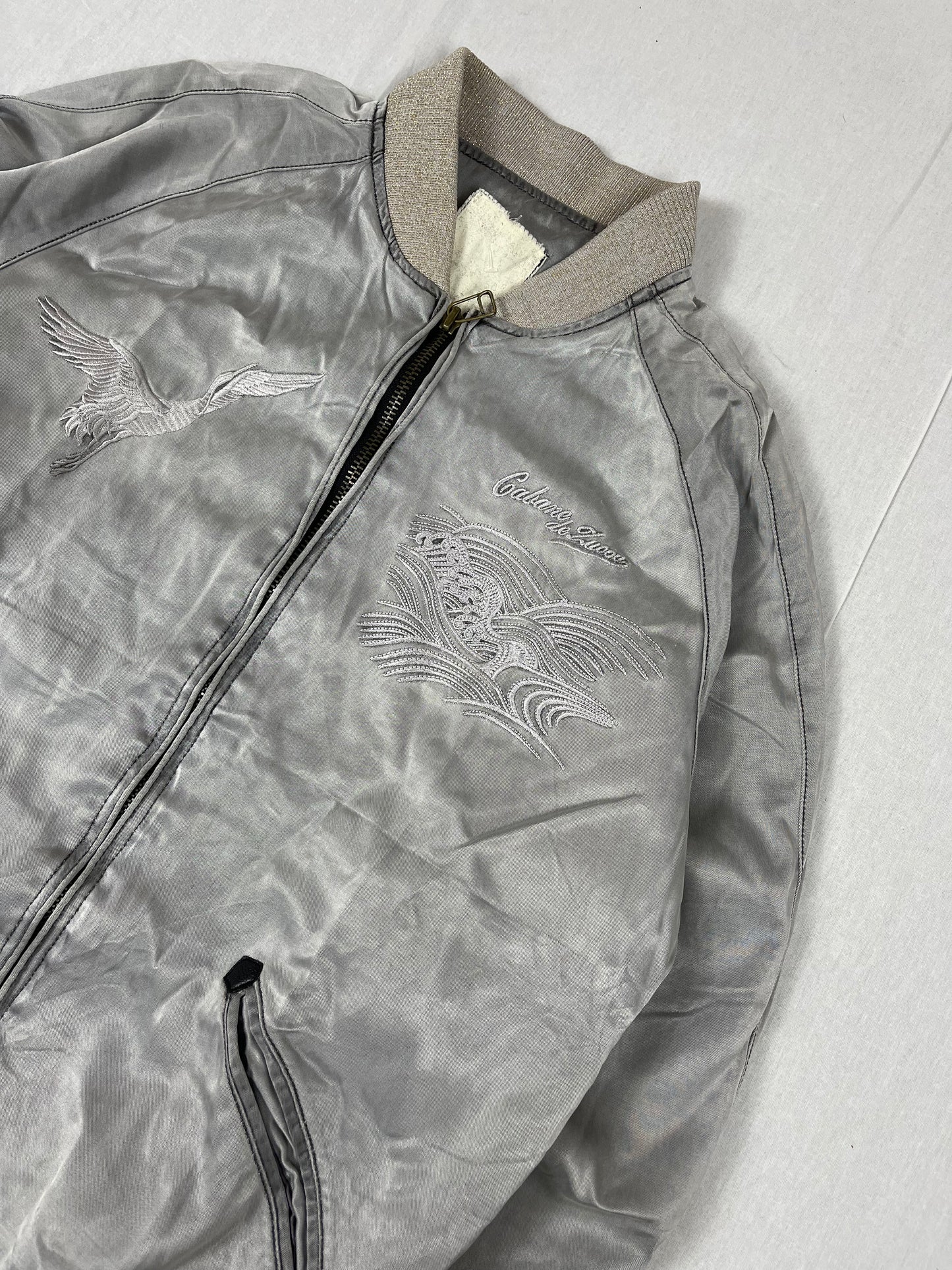 Cabane de zucca sukajan bomber jacket (l)