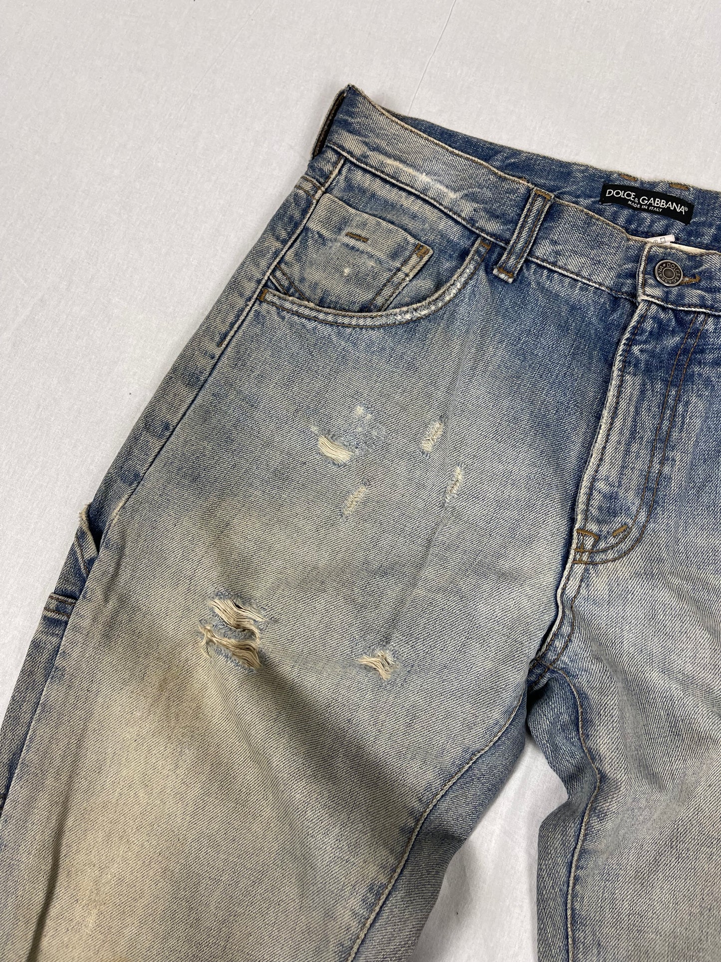 Dolce Gabbana Straight leg denim (W32/ M)