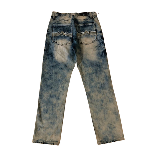 Vintage washed straight jeans (W32)