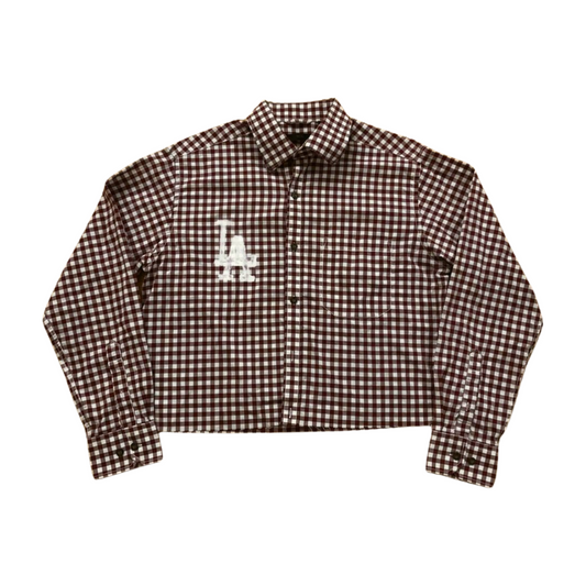 Vintage customized cropped LA Flanell Shirt (S)