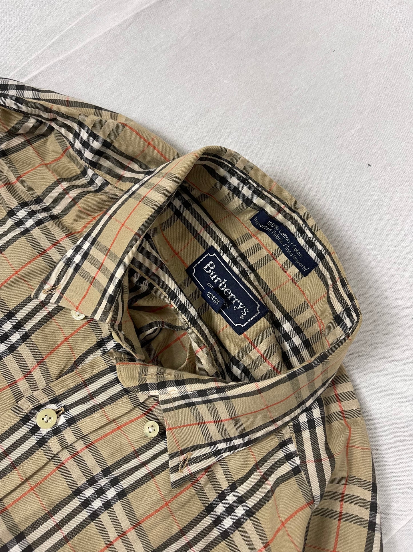 Burberry Nova Check Shirt (L)