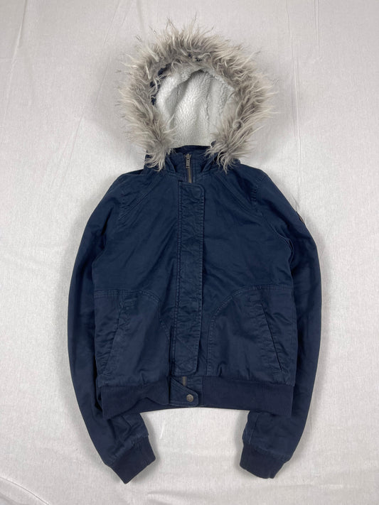 Japanese Fur hooded Jacket (s Woman)