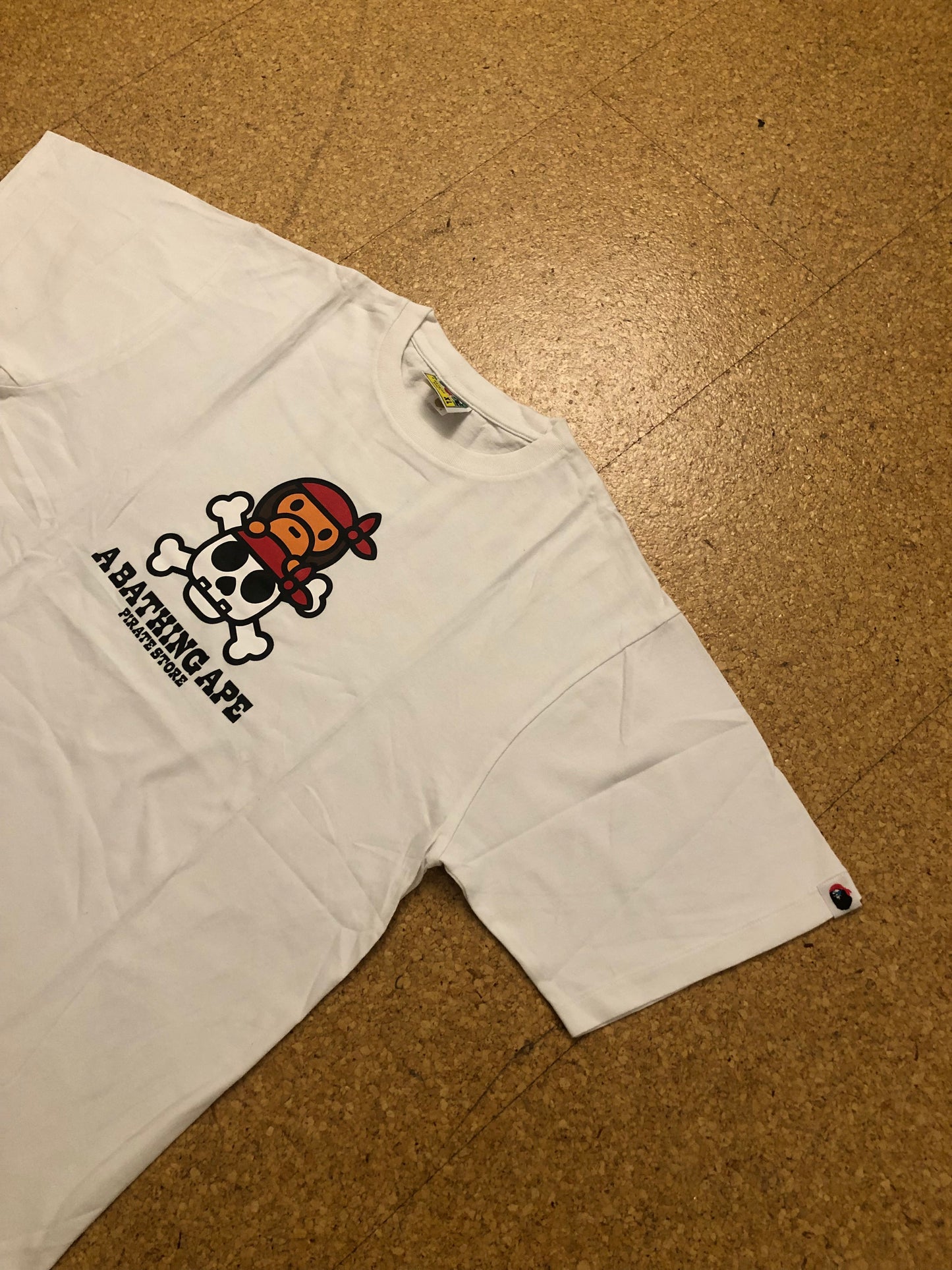 T-shirt pirate vintage Bape Baby Milo (Xl)