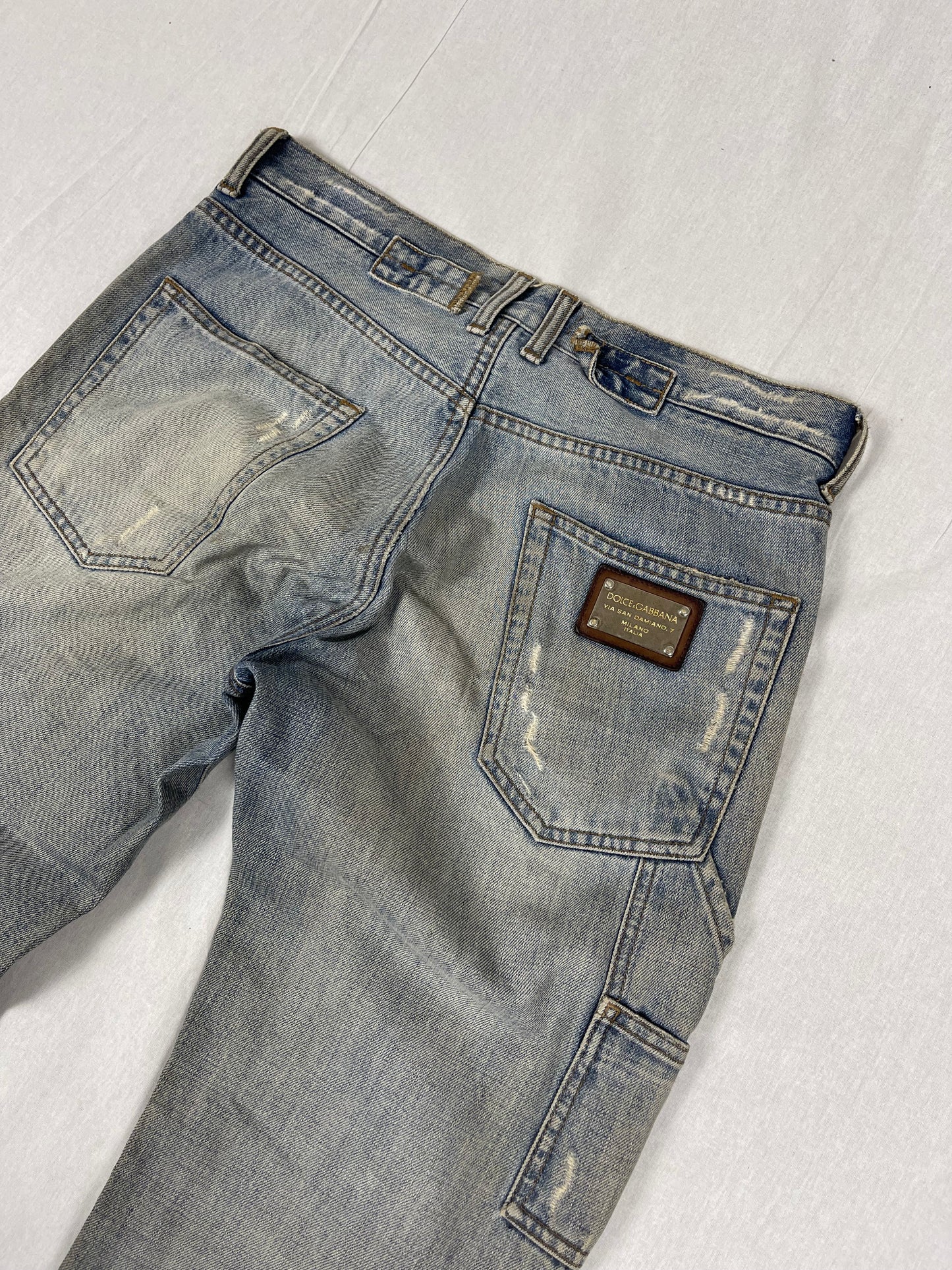 Dolce Gabbana Straight leg denim (W32/ M)