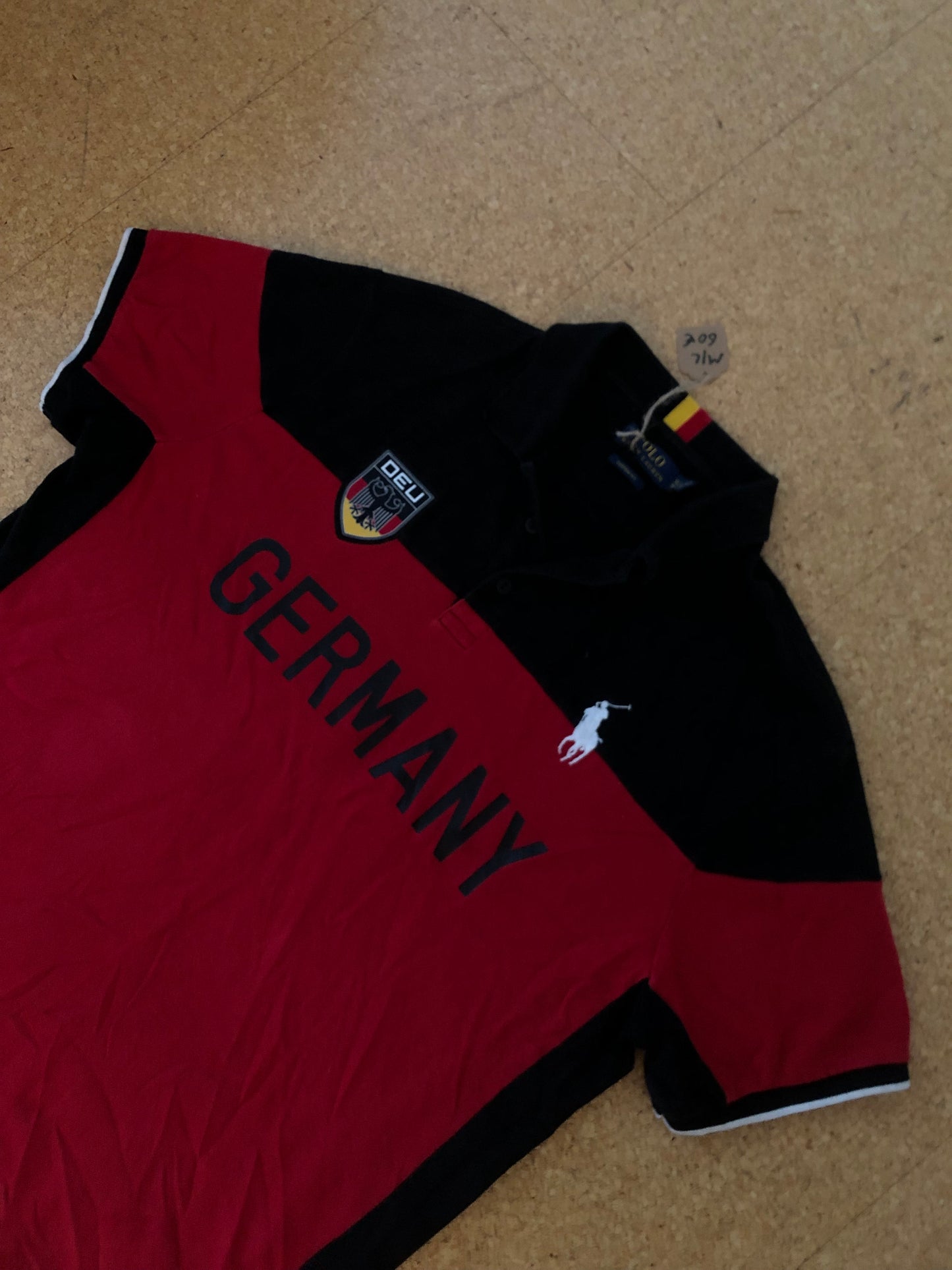 Germany Ralph Lauren big pony polo shirt (L)