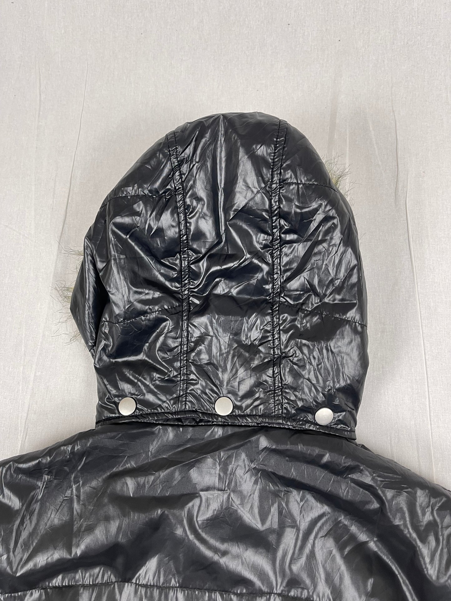 2000s Ppfm Puffer fur Jacket (M)