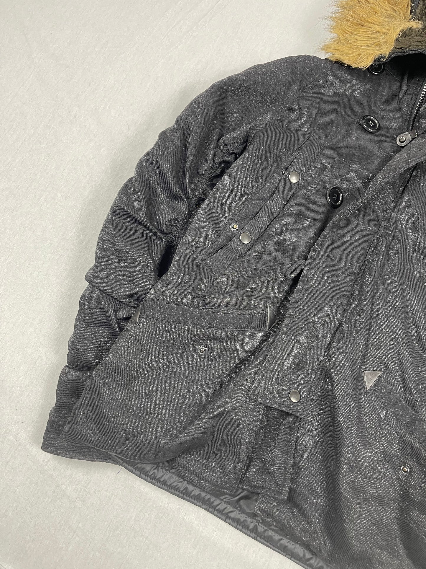 Japanese Fur hooded Jacket (s)