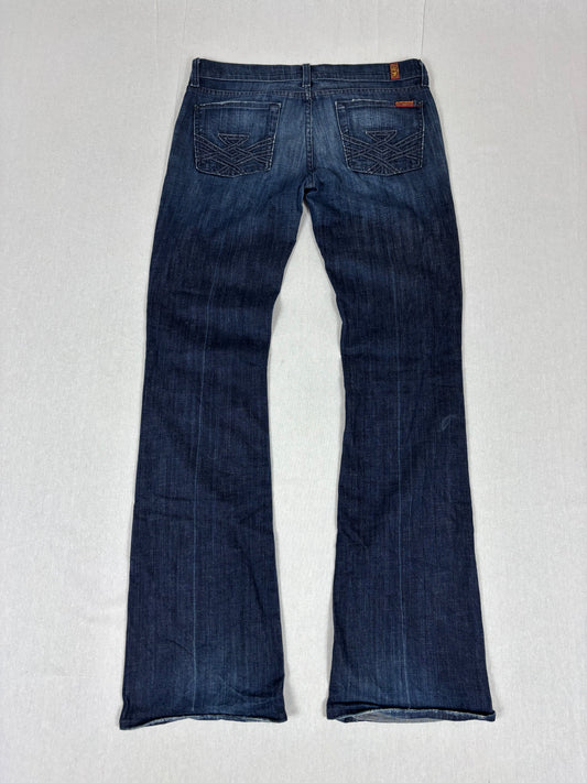 vintage Bootcut low waist denim (l Woman)