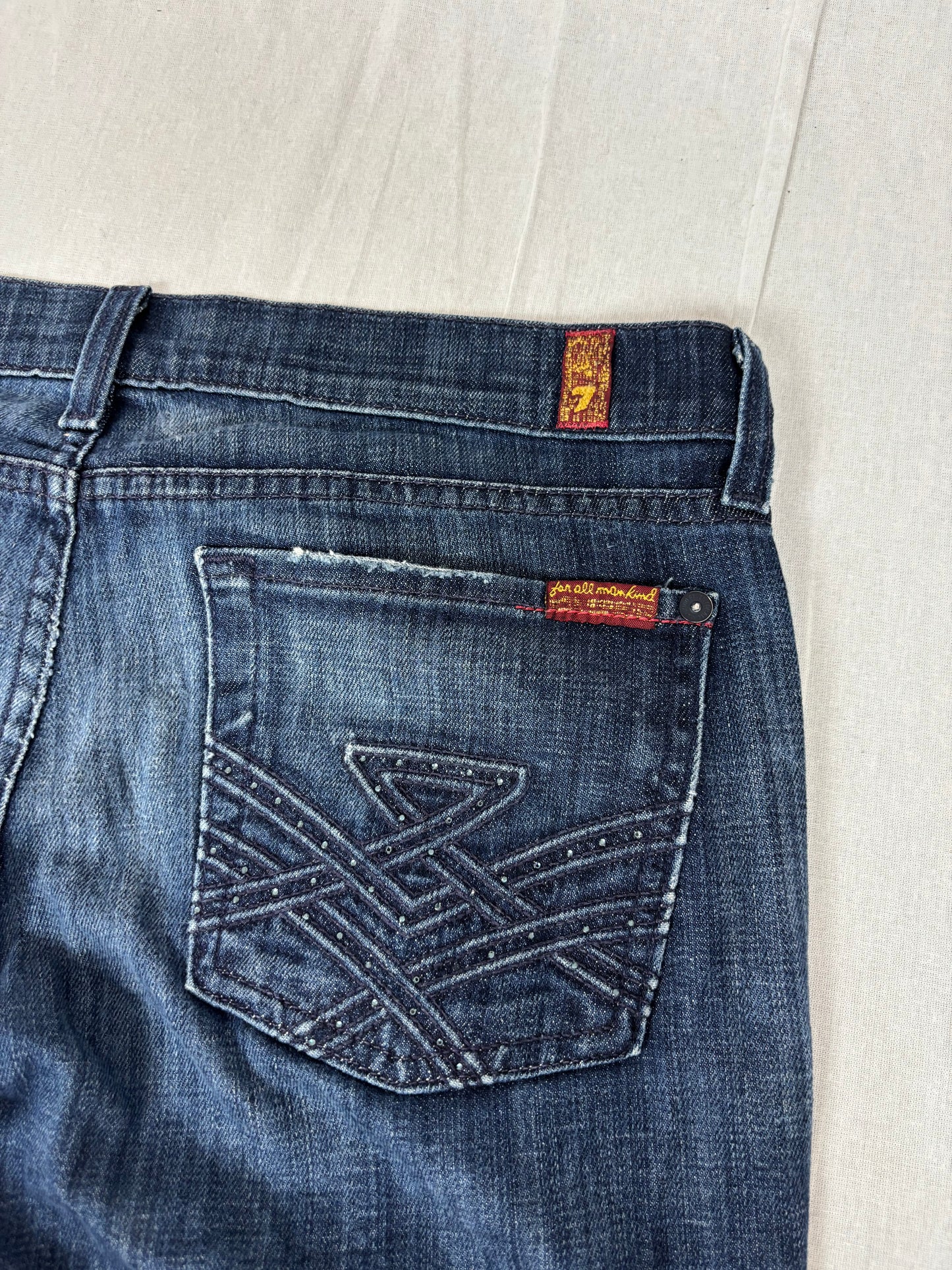 vintage Bootcut low waist denim (l Woman)